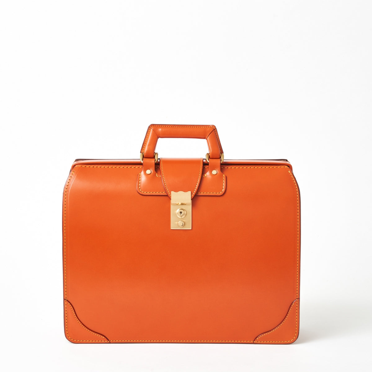 ☆未使用☆ FIVE WOODS 国産ヌメ革スリムダレスバッグ【TRAD】 ダブルハンドル ダレスバッグ【FIVE WOODS / TRAD】 – 林五