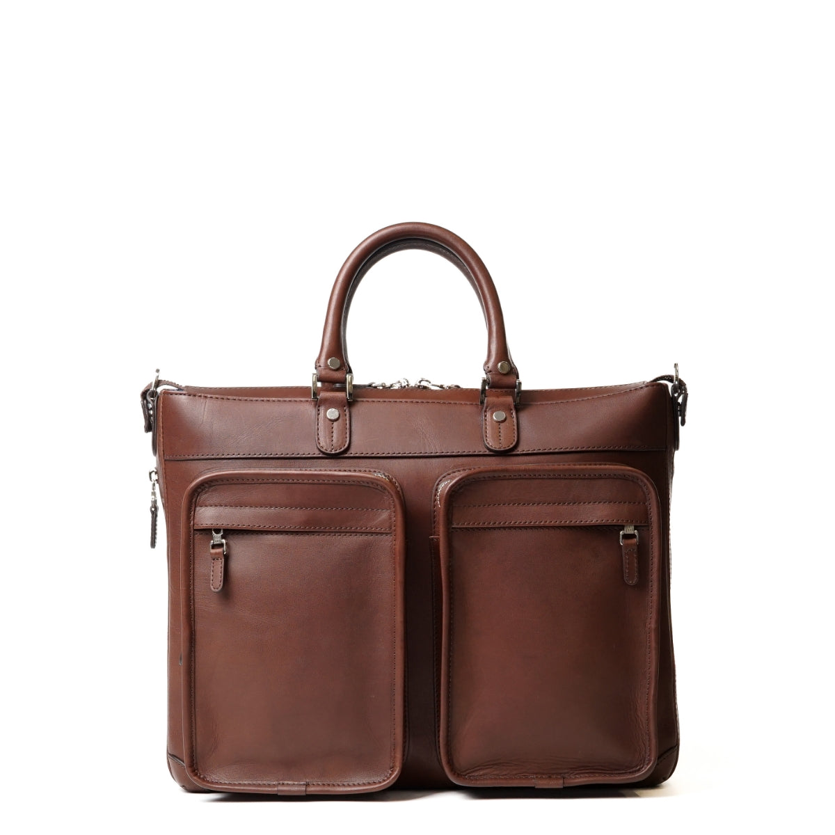 ダブルポケットブリーフケースM【PLATEAU | FIVE WOODS】 – 林五