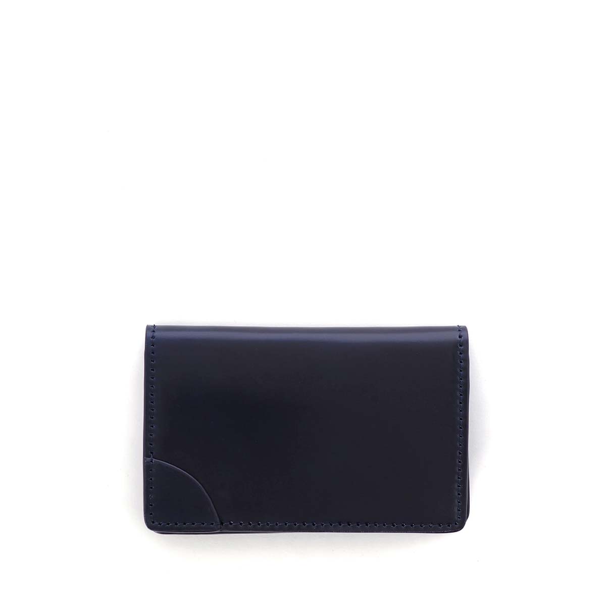 KUBERA ネイビー コードバンレザー 名刺入れ コードバン 名刺入れ