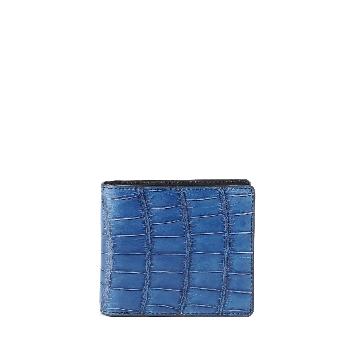 藍染クロコダイル 二つ折り財布 【KUBERA9981】 – 林五オンラインストア