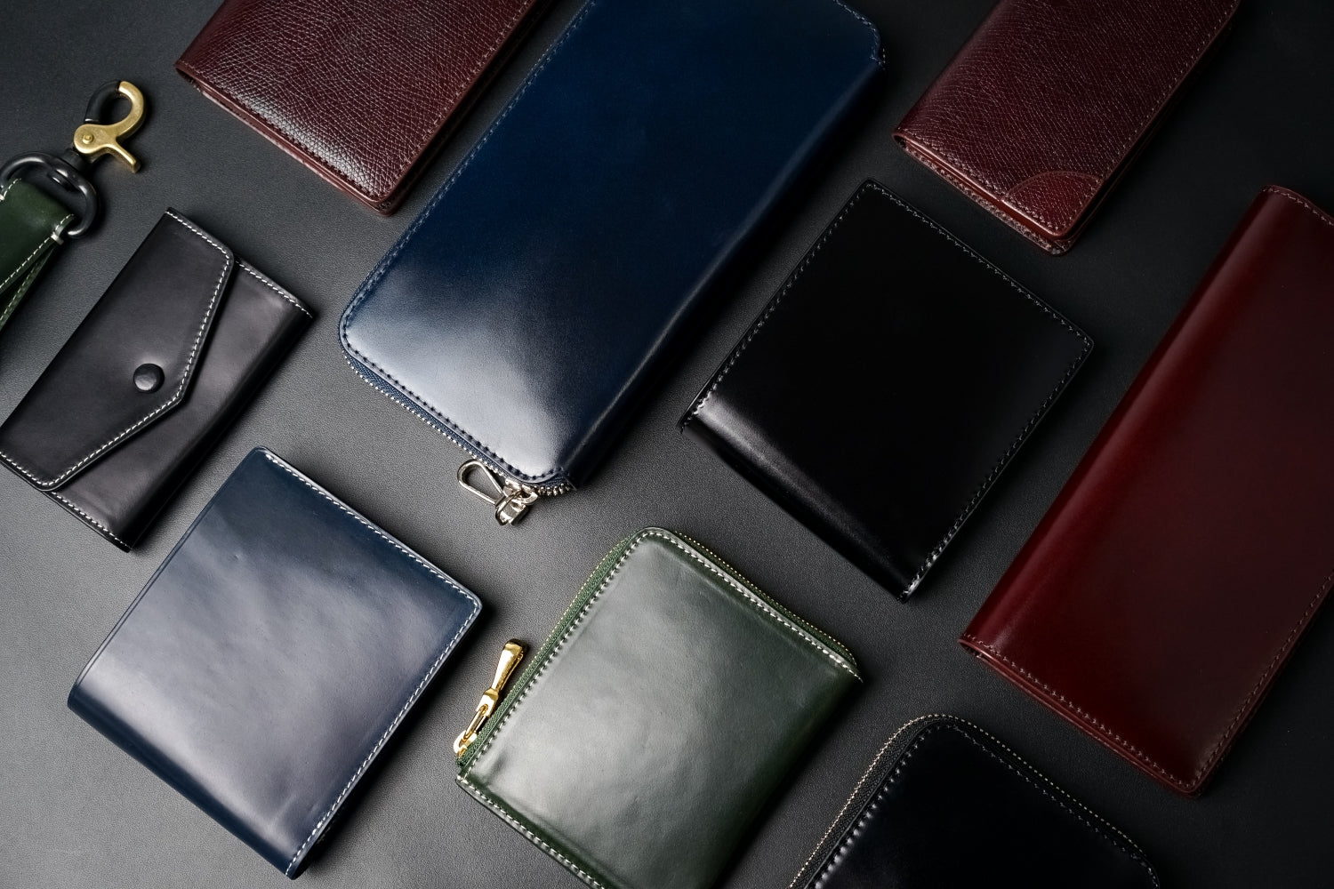 コードバンの財布・革小物をお探しなら大阪のFIVE WOODS FLAGSHIP