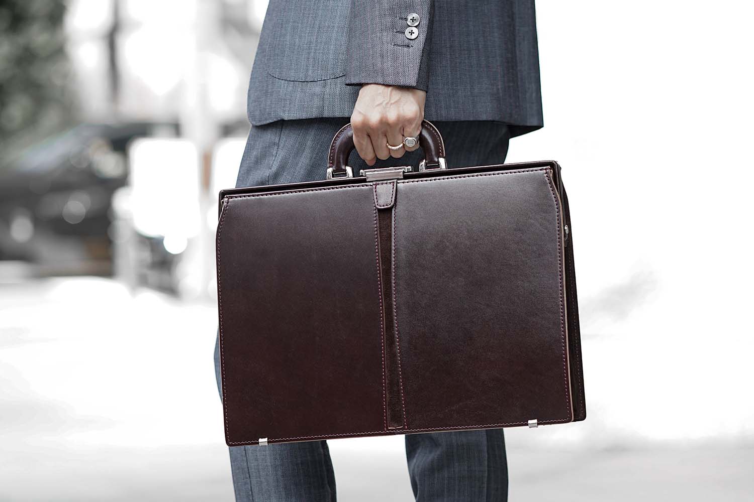 FIVE WOODS 林五 オールレザーダレスバッグ 73d68025646fcf66e62cdaf939a842