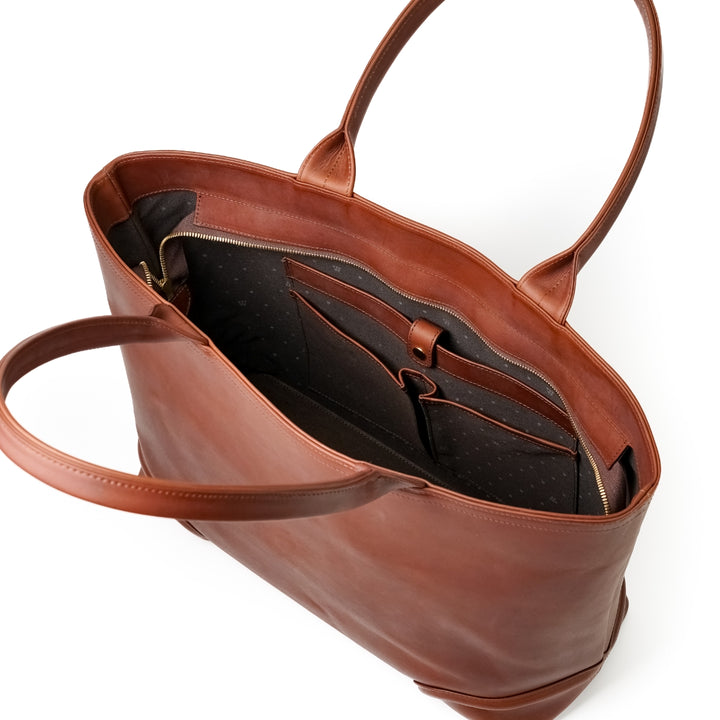 five woods トートバッグ　ブラウン ウィークエンドトート【TENACE】 – 林五オンラインストア