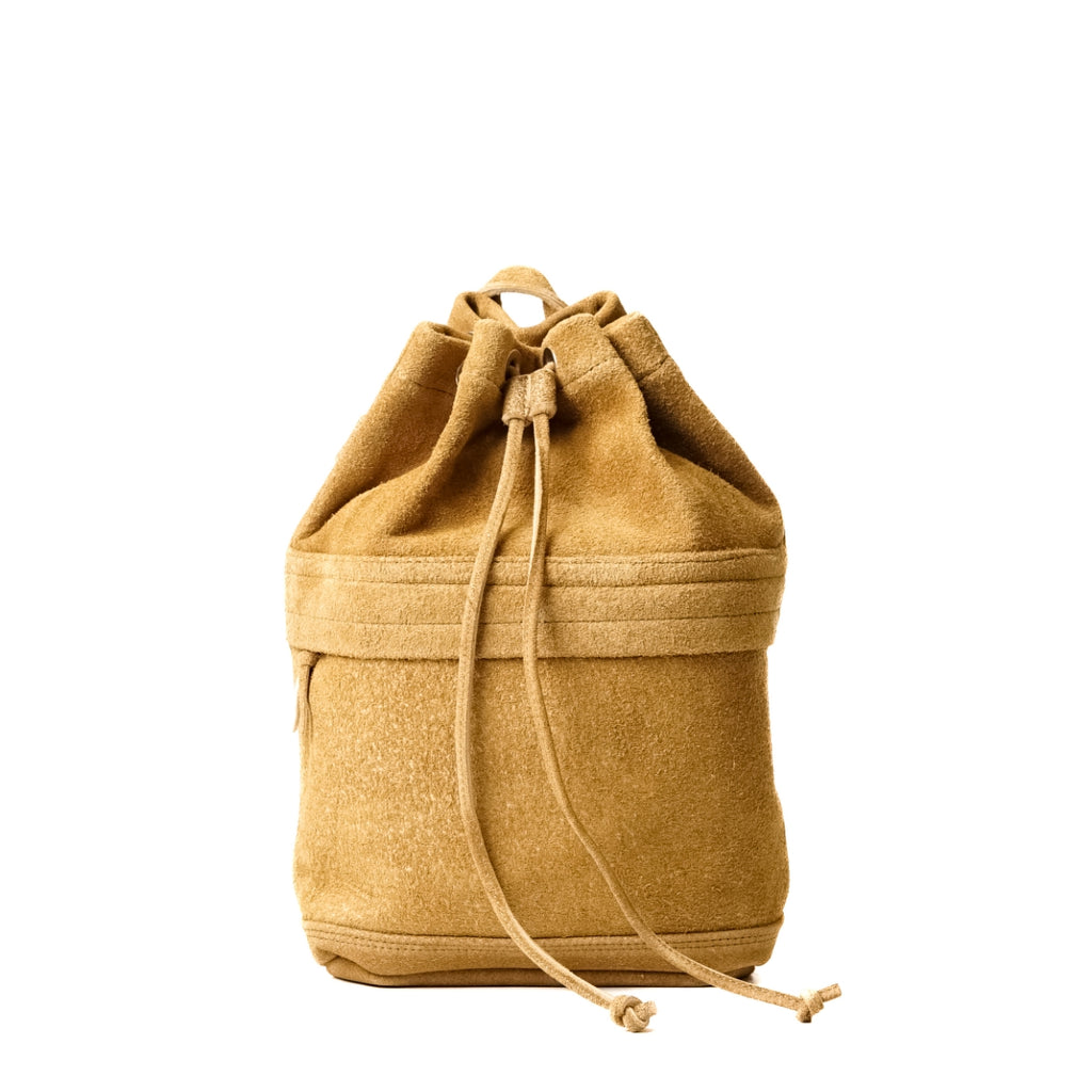 ウォッシャブルスエード巾着バッグ【DRIFTER | FIVE WOODS】 – 林五