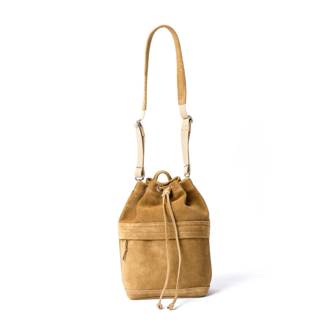 FIVE WOODS 巾着バッグ【BALLARAT】 ウォッシャブルスエード巾着バッグ【DRIFTER | FIVE WOODS