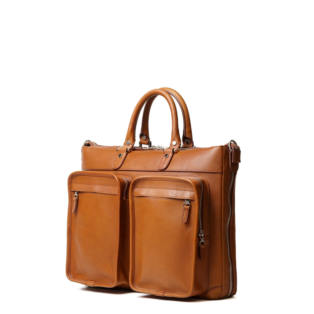 ダブルポケットブリーフケースM【PLATEAU | FIVE WOODS】 – 林五