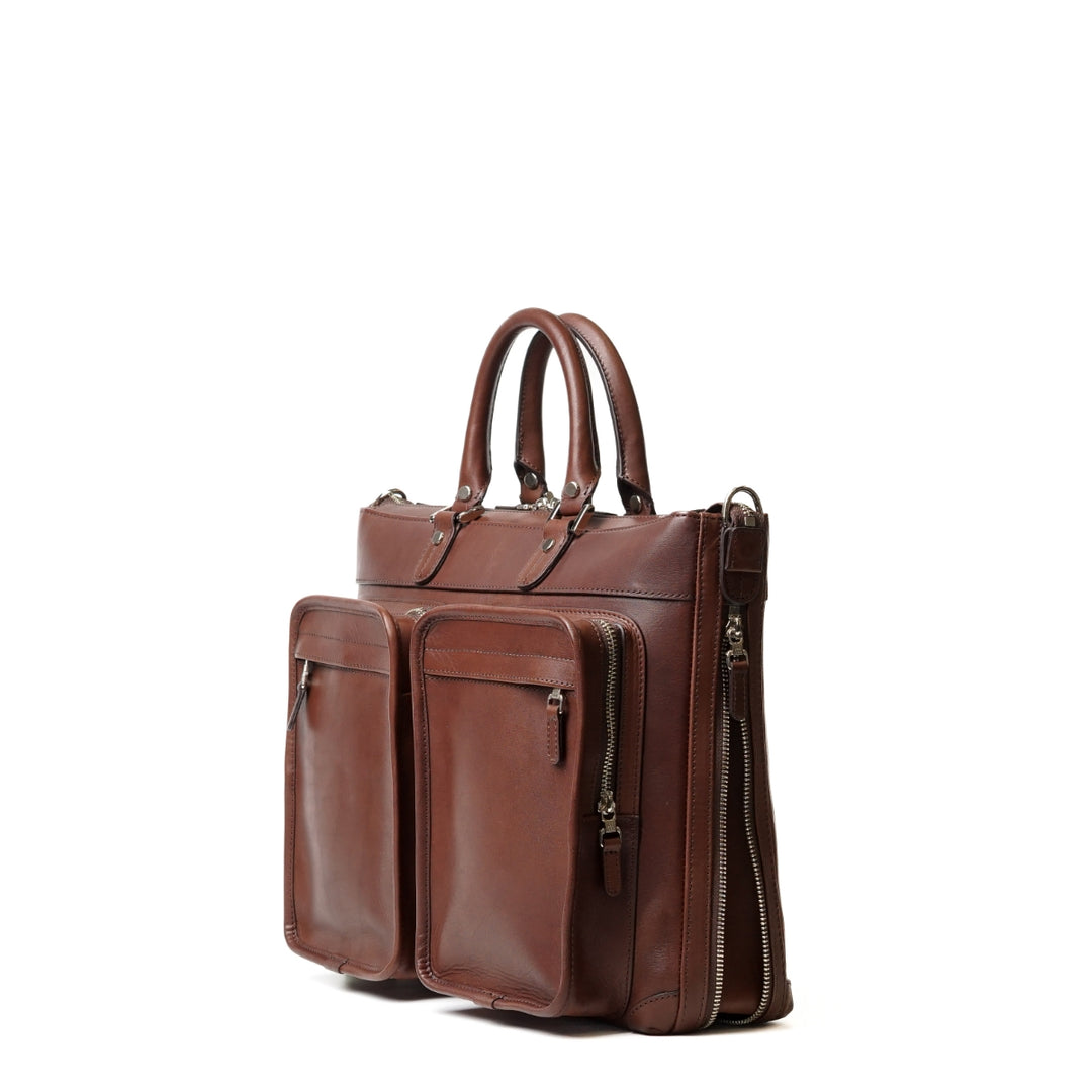 ダブルポケットブリーフケースM【PLATEAU | FIVE WOODS】 – 林五