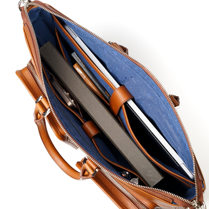 ダブルポケットブリーフケースL【PLATEAU | FIVE WOODS】 – 林五