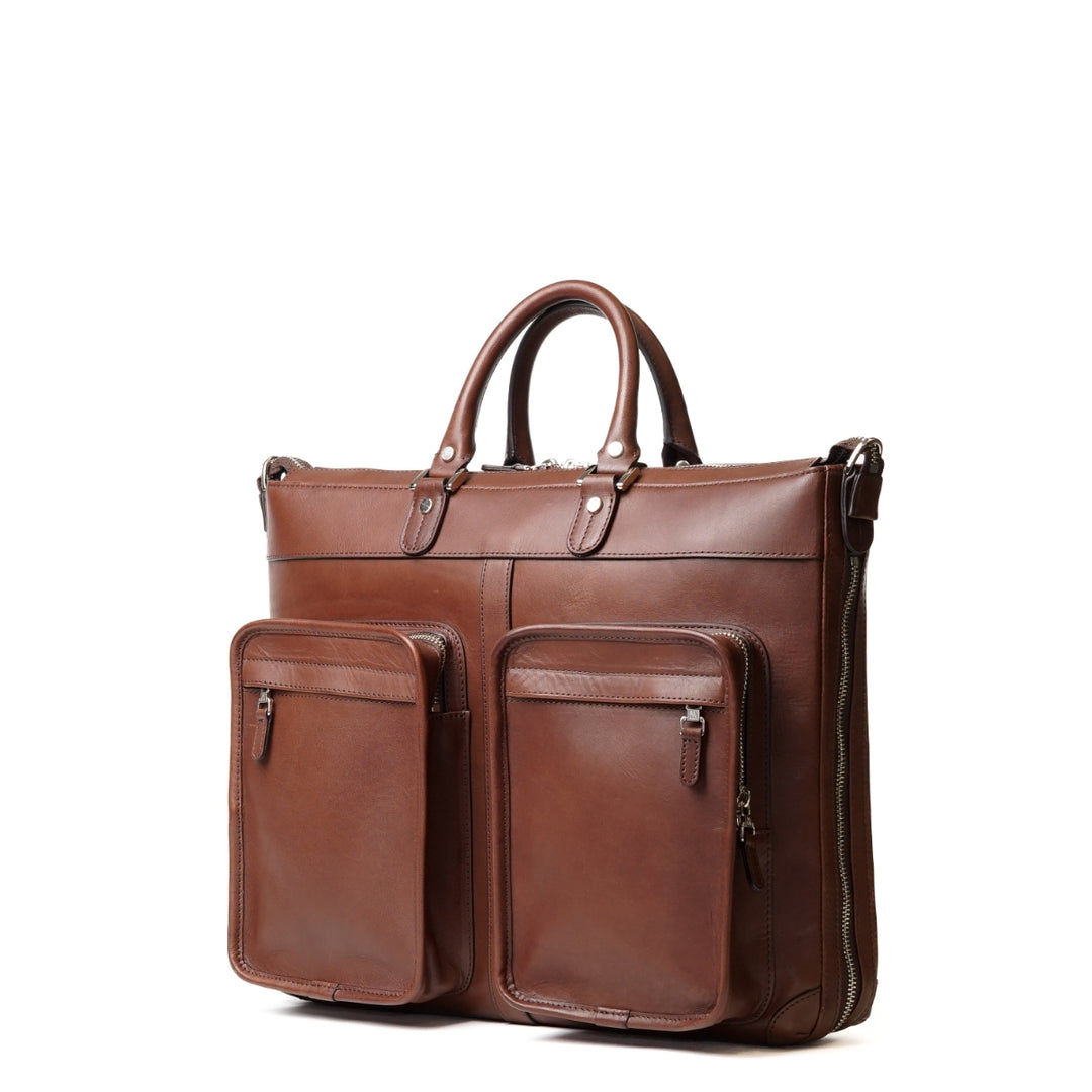 ダブルポケットブリーフケースL【PLATEAU | FIVE WOODS】 – 林五