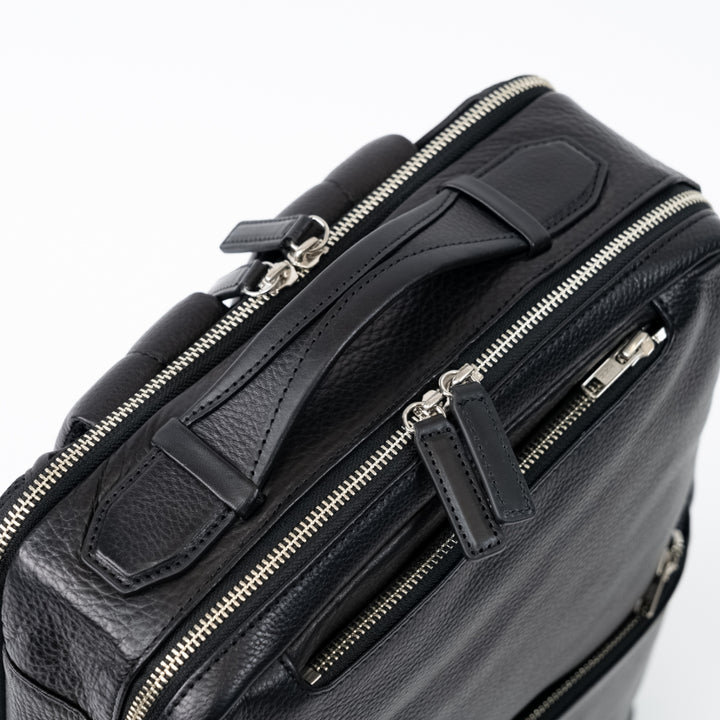 大幅値下げしました　FIVE WOODS 黒レザー ビジネスバッグ FIVE WOODS 最大51%☆11/9限定 正規品1年保証 ファイブウッズ トート