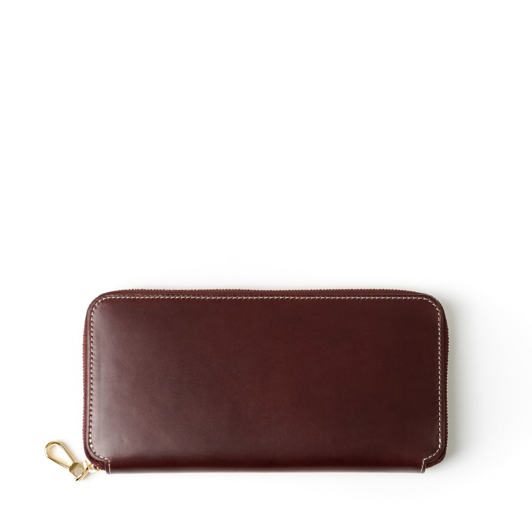 ラウンド長財布【オイルコードバン | KUBERA 9981】 – 林五オンライン