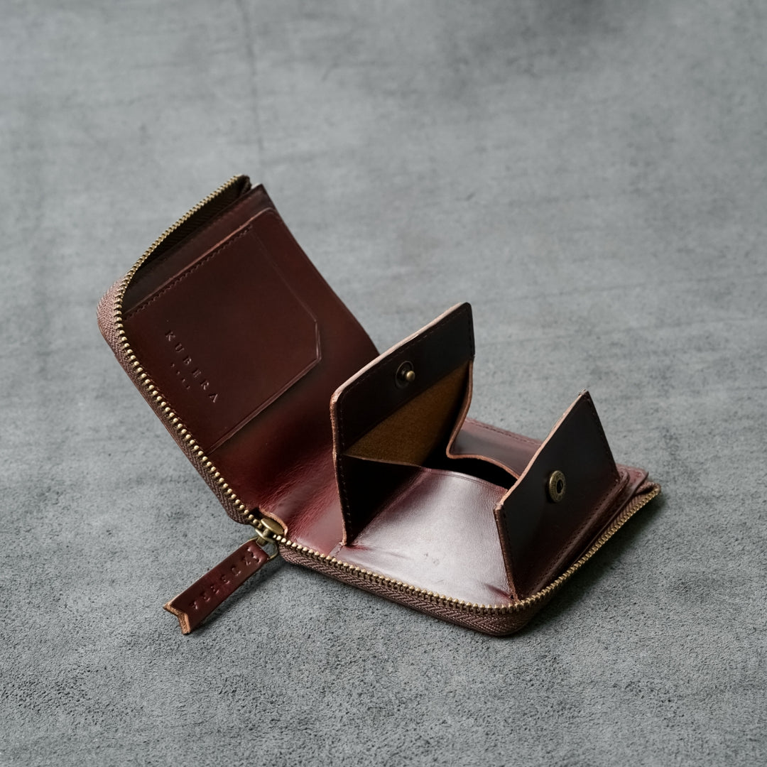 クロムエクセル Lファスナー ミニ財布【MINI.1】 | KUBERA 9981