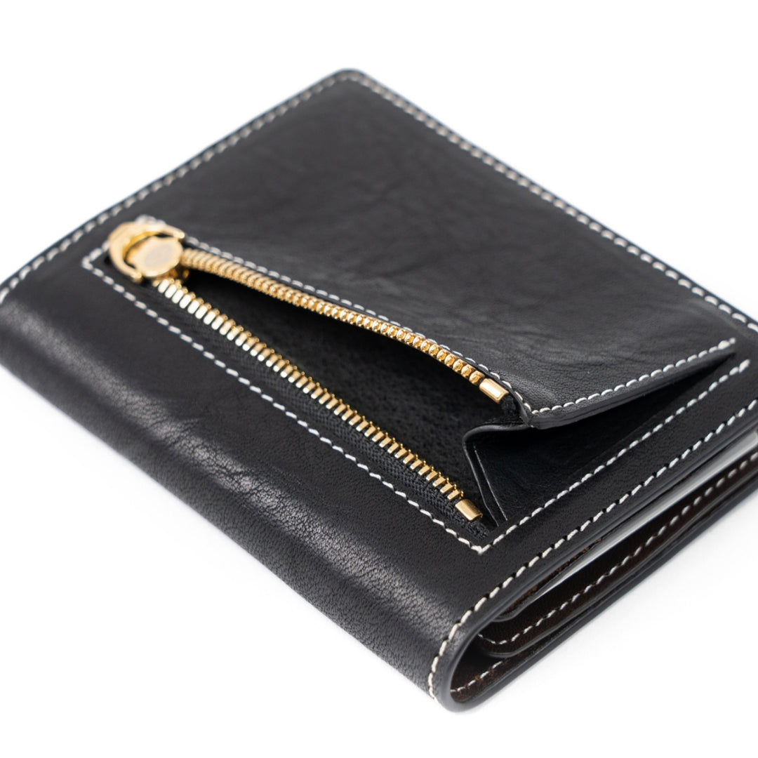 二つ折りミニ財布【栃木レザー| KUBERA 9981】 – 林五オンラインストア