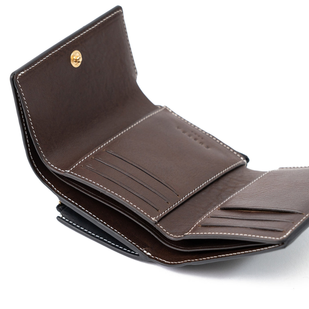 三つ折り財布【栃木レザー| KUBERA 9981】 – 林五オンラインストア