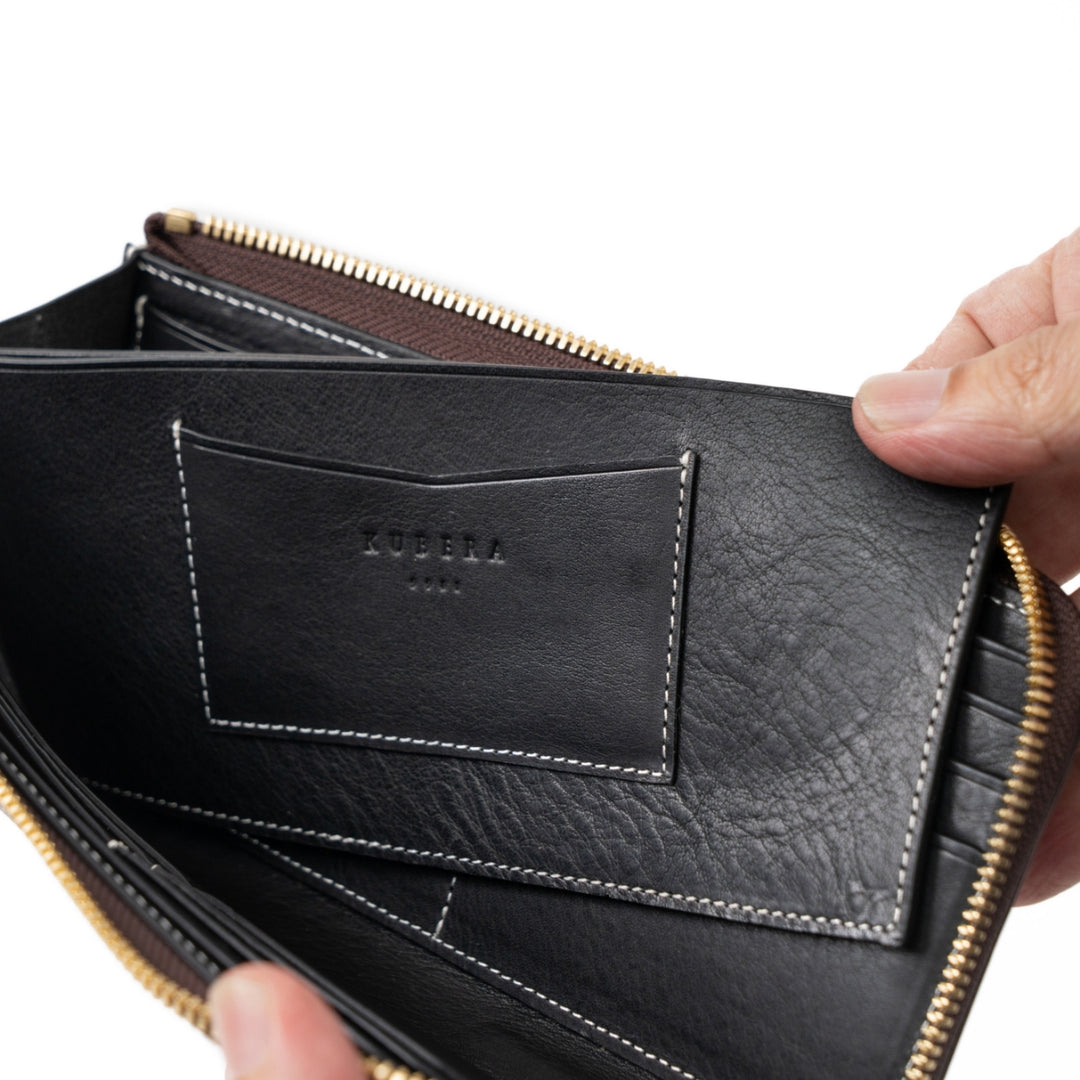 Lファスナー長財布【栃木レザー| KUBERA 9981】 – 林五オンラインストア