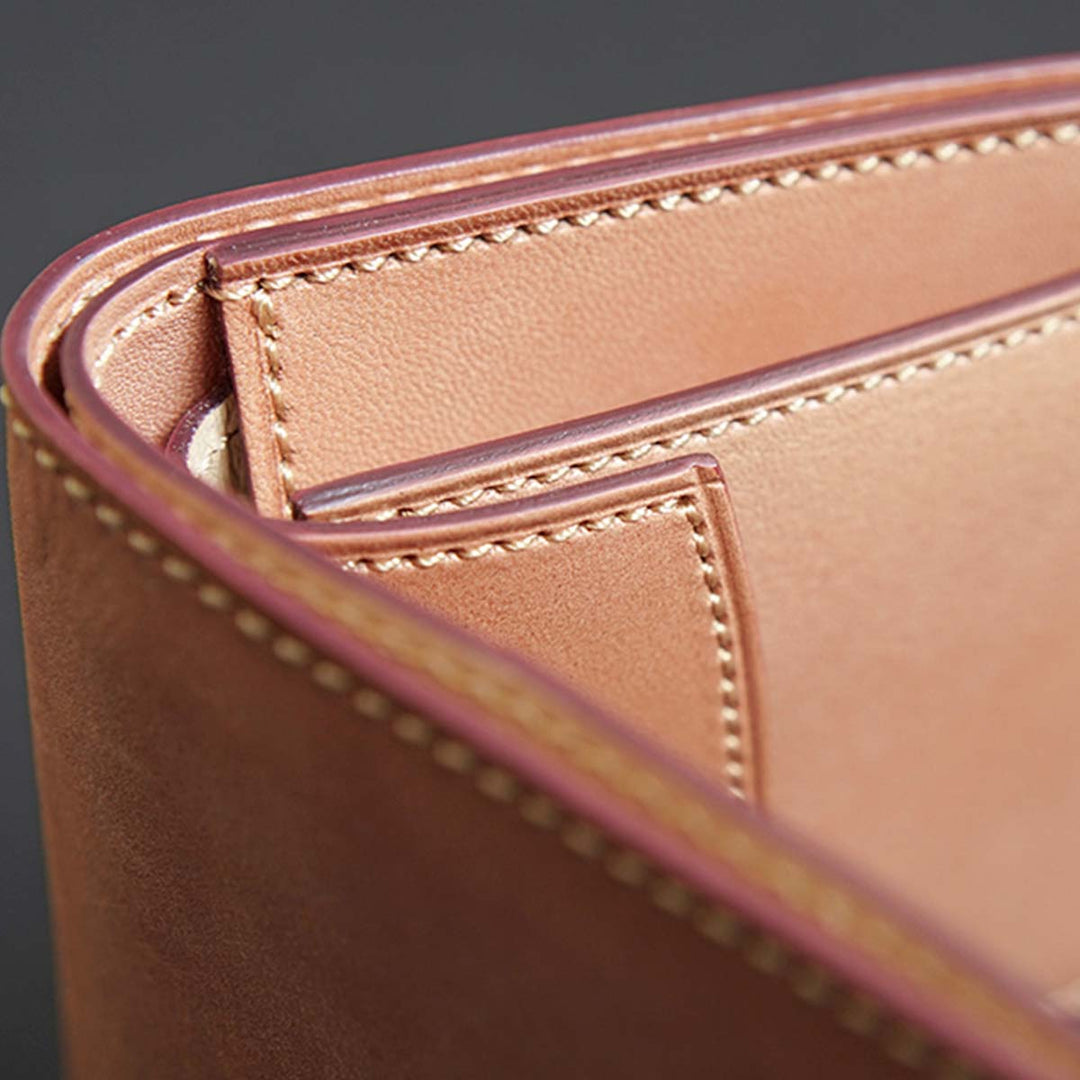 フランス製サドルレザー / ミニ財布 【FIVE WOODS / BASICS】 – 林五 