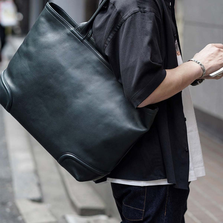 美品 ファイブウッズ プラトウ ウィークエンドトート(L) 大容量 ウィークエンド トート 【FIVE WOODS / PLATEAU】 – 林五