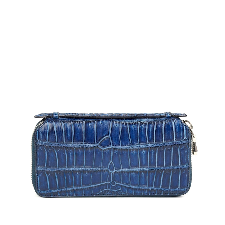 KUBERA9981　クロコダイル　長財布 藍染クロコダイル 長財布 【KUBERA9981】 – 林五オンラインストア