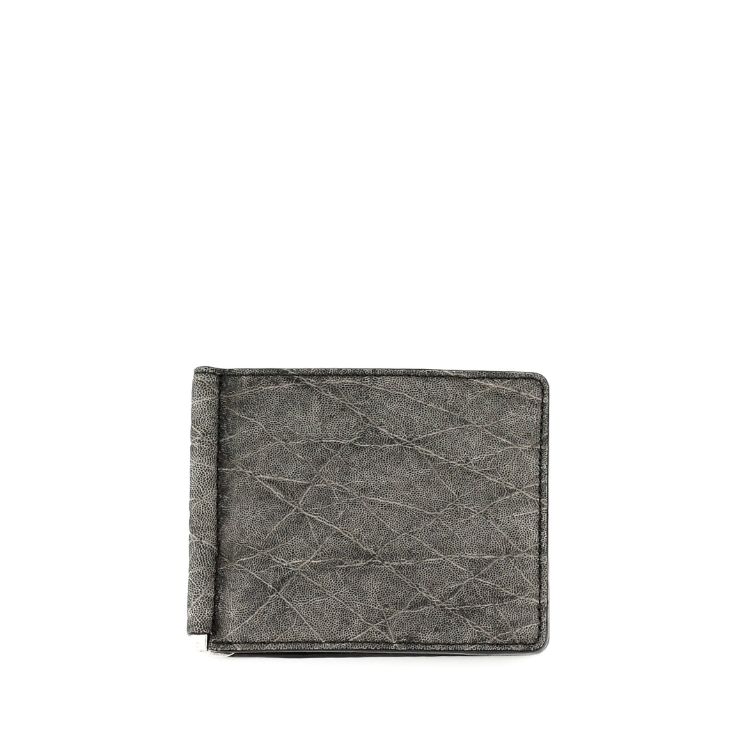 【希少】美品 KUBERA 9981 クベラ エイ革 マネークリップ グリーン 51322-1.jpg