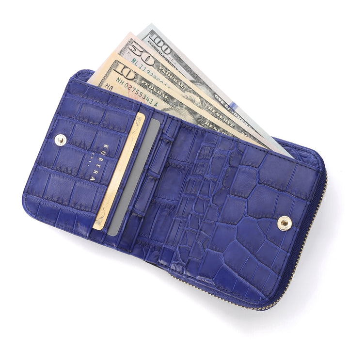 ワニ革 LF二つ折り財布【KUBERA9981 - マットクロコダイル】 – 林五  