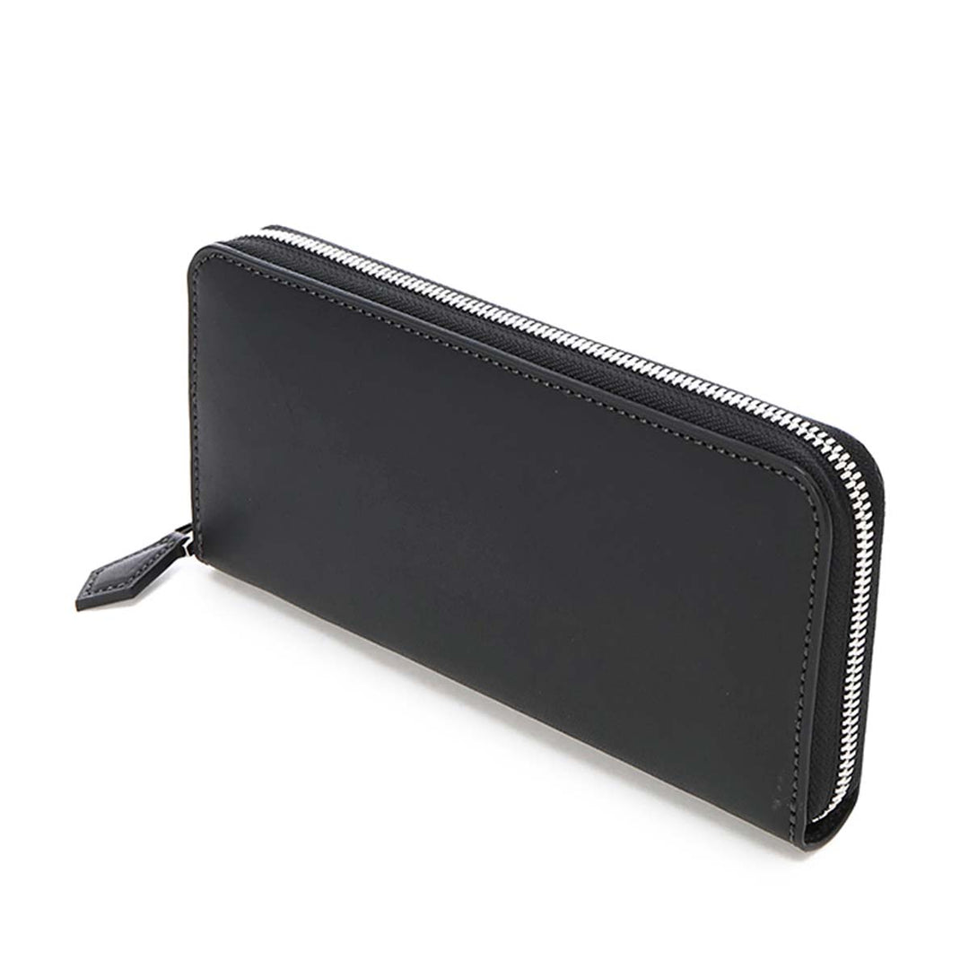 フランス製サドルレザー / ラウンドファスナー長財布 【FIVE