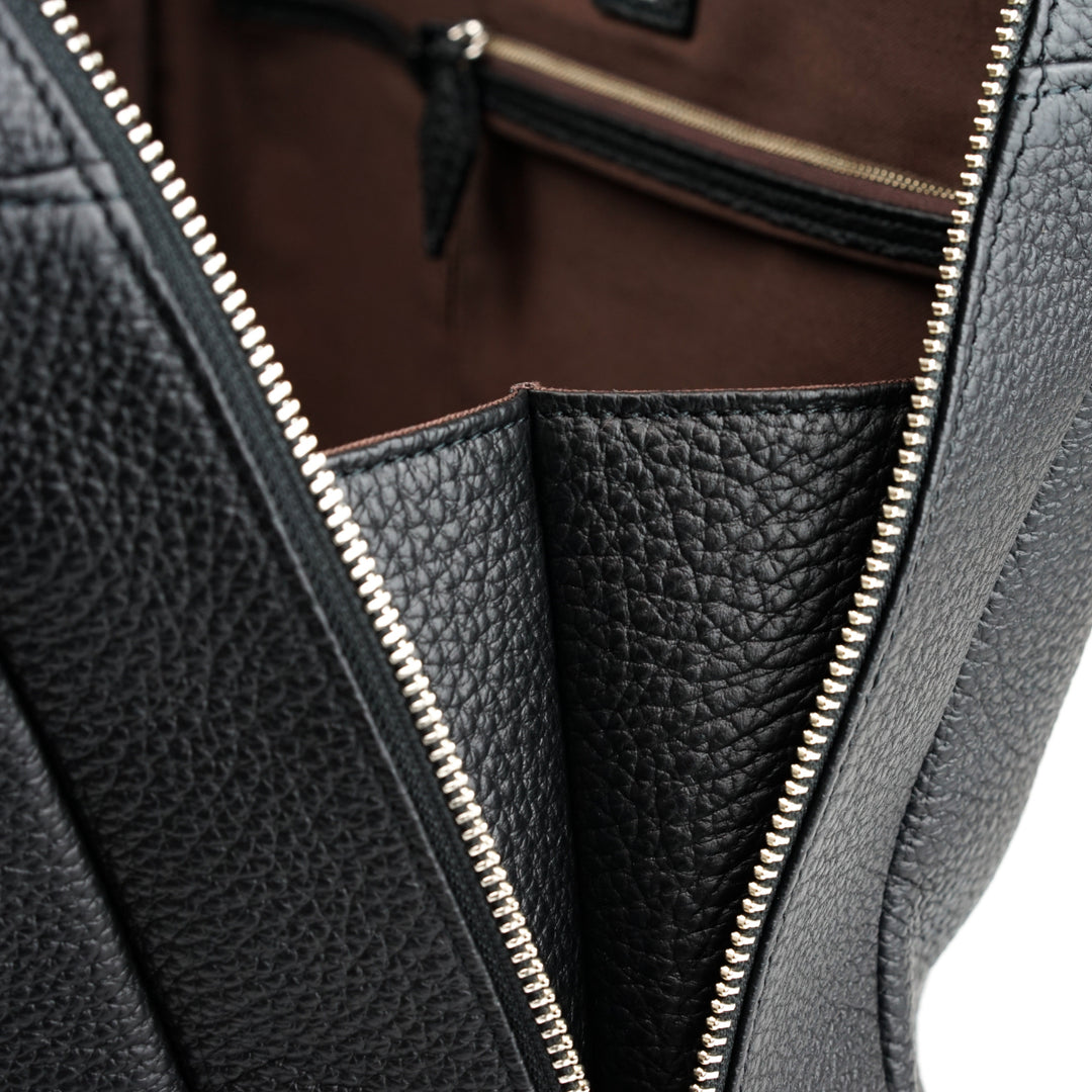 美品 ファイブウッズ ペブル シボ革 レザー ボストン・ビジネス・トートバッグ FIVE WOODS ファイブウッズ ペブル PEBBLE ブリーフボストン