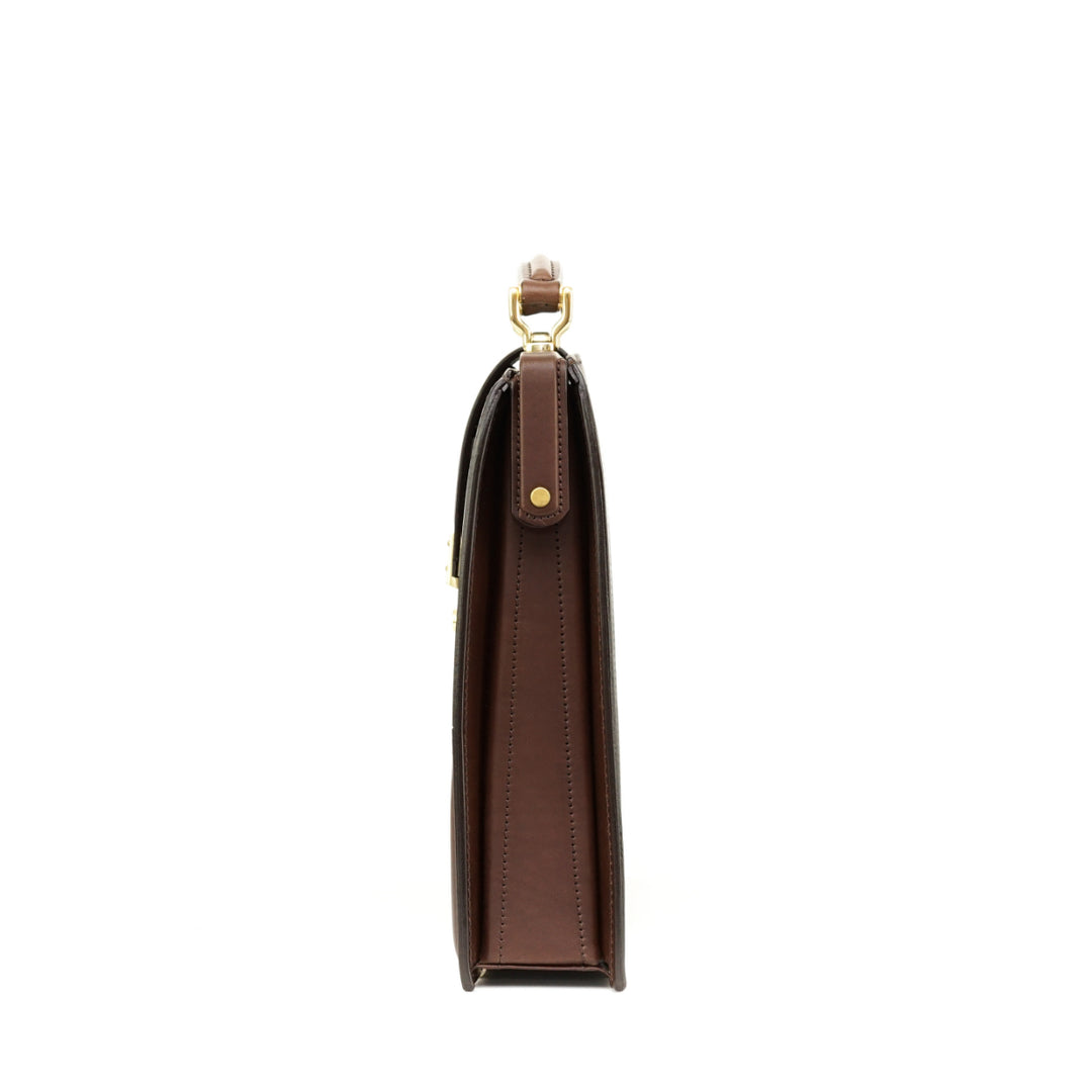 国産ヌメ革 ダレスバッグ【FIVE WOODS / TRAD】 – 林五